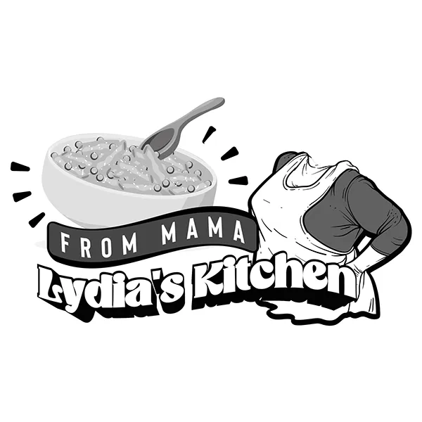 Home kitchen food brand logo